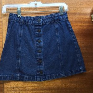 Denim MINI SKIRT size 25/XS